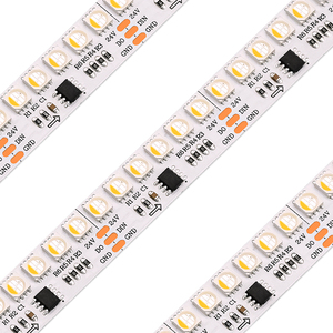 조경 장식 프로그래밍 가능 <span class=keywords><strong>Led</strong></span> 스트립 144led/m 픽셀 24V Rgbw 디지털 <span class=keywords><strong>Led</strong></span> 스트립 Ucs2904/8904 8 비트 16 비트 <span class=keywords><strong>Led</strong></span> 스트립 - Product Image 5