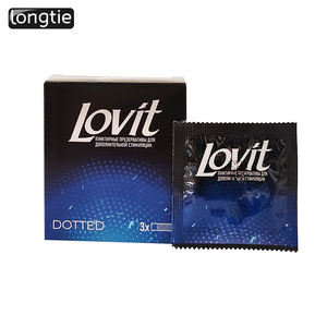 CE Onaylı Kondomlar <span class=keywords><strong>3</strong></span>'lü Paket Kendi Logolu Kondom Ucuz Erkek Kondomu Toplu Ekstra Noktalı Çin Fabrikası Çift Geciktirici Manforce - Product Image 2