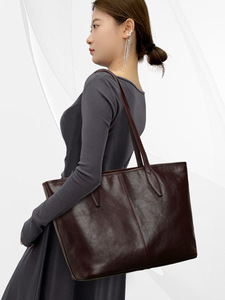 New High Quality Women Messenger Bags for Women Genuine Leather Handbags Crossbody Bags Ladies Shoulder Bags <b>Tote</b> Top-handle - Product Image 5