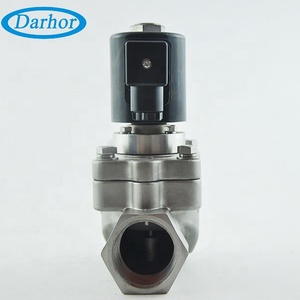 Van Điện Từ Áp Suất Cao <span class=keywords><strong>DHC</strong></span> Mặt Bích Bằng Thép Không Gỉ 10Mpa 20Mpa 30Mpa - Product Image 5