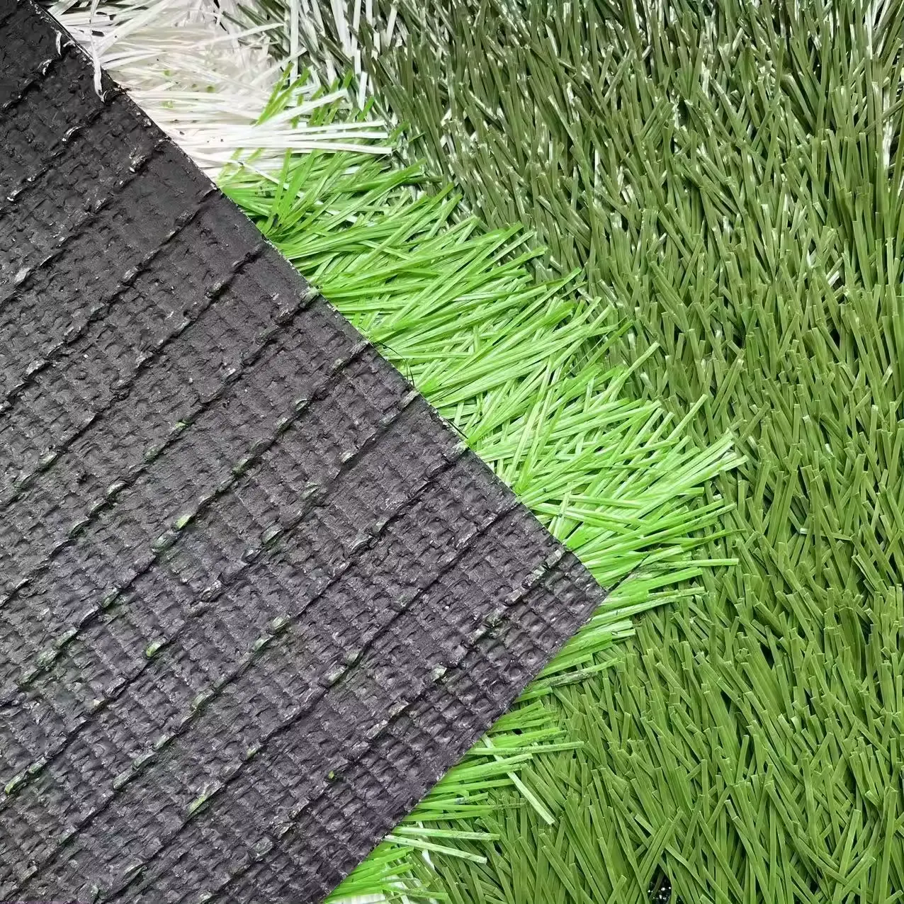 Alfombra de césped sintético verde de césped Artificial de alta densidad panorámica para campo de fútbol suelo deportivo Cancha de Pádel de fútbol