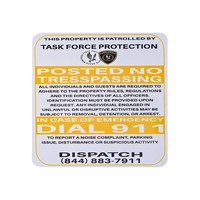Señal de Advertencia de Seguridad, Señal de Peligro de Alto Voltaje, Hecha de Placa de Aluminio de Alta Calidad y Película Reflectante de Alta Resistencia