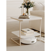 Table basse en pierre frittée, table à thé moderne de luxe, portable et décorative pour canapé, salon, chambre à coucher, mobilier de maison