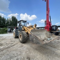 Chargeuse sur pneus d'occasion, chargeuse frontale articulée diesel avec godet pour la construction, l'exploitation minière, les travaux de terrassement, le chargement – En stock