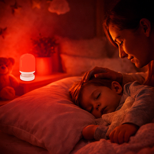 Lumière de sommeil optimisée à 3 couleurs avec gradation progressive favorisant <span class=keywords><strong>la</strong></span> production de mélatonine, design compact pour l'aide au sommeil, <span class=keywords><strong>veilleuse</strong></span> LED - Product Image 3