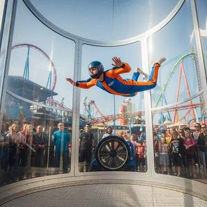 Autre produit pour <span class=keywords><strong>parc</strong></span> d'attractions soufflerie de divertissement ciel plongée soufflerie verticale - Product Image 1