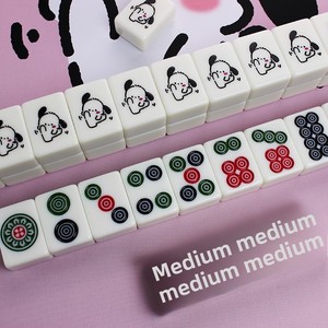 <span class=keywords><strong>Pacha</strong></span> Dog - Juego de Mahjong con Diseño de Dibujos Animados, Fichas Hechas a Mano, Tamaño Mediano/Grande 42/44, Caja de Regalo Premium para <span class=keywords><strong>Fiestas</strong></span> - Product Image 4