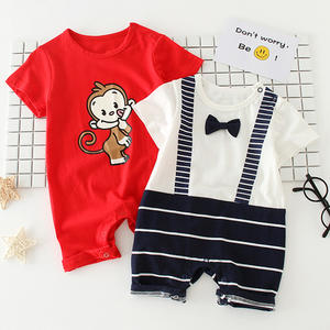 Ropa de Bebé al por Mayor, Tejido de Punto de Algodón Orgánico, Mamelucos para Recién Nacidos - Product Image 1