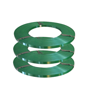 <span class=keywords><strong>Bande</strong></span> <span class=keywords><strong>de</strong></span> cerclage en acier laminé à froid prélaqué vert ciré <span class=keywords><strong>de</strong></span> 3/4 po, <span class=keywords><strong>prix</strong></span> usine - Product Image 4