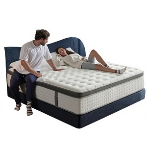 Luxury Hotel Series Pocket Spring Breathable Euro Top Hybrid <b>Mattress</b> Design-Medium 10-12 Inch Thickness Home Furniture - Product Image 4