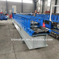 Machine de profilage à chaud Ironstar 2026 pour la fabrication de rails de guidage latéraux en profil C pour portes à enroulement, très demandée aux Philippines