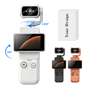 Caméra de vlogging portable 1080P avec connectivité intelligente via application, caméra de poche avec stabilisateur, caméra d'action conviviale pour la photographie de vlog - Product Image 1