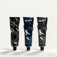 Tubes pliables en aluminium personnalisés pour produits pharmaceutiques, dentifrice, shampoing, crème capillaire, cosmétiques, avec couvercle à clapet