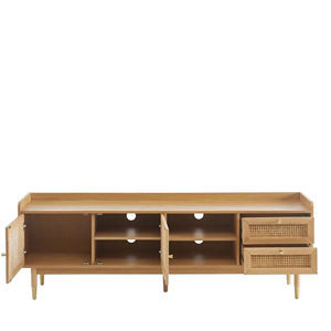 <span class=keywords><strong>Meuble</strong></span> <span class=keywords><strong>TV</strong></span> en bois massif moderne DU'S avec plusieurs espaces de rangement, répondant à tous les besoins de catégorisation. Matériaux écologiques utilisés. - Product Image 2