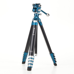 Trípode de cámara de aluminio <span class=keywords><strong>Benro</strong></span> CyanBird, trípode de viaje portátil, ligero, ajustable, DSLR para cámara, trípodes portátiles - Product Image 1