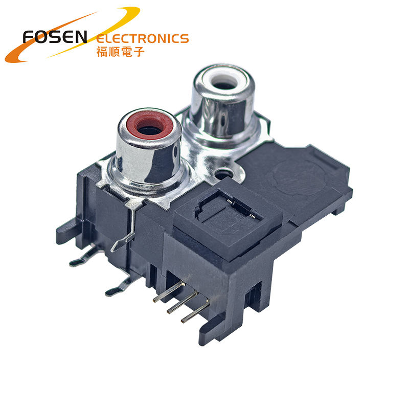 Original Pcb Mount Multiple Av Audio Socket RCA 3pin 1/2/3/7 Holes ...