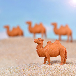 Miniature Toy Cartoon Animal Figurines Lovely Little Camel Mini Plastic Crafts for Garden <b>Car</b> Desktop <b>Ornament</b> Home Decoration - Product Image 4