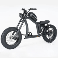 Pour moto tout-terrain Chopper FT02, moteur 750W, 48V22.5AH, autonomie jusqu'à 120km, 25km/h, Chine