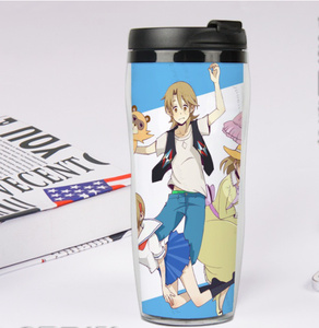 专业广告杯，双壁塑料咖啡杯，茶杯不倒翁 - Product Image 2