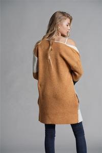 Ladies <strong>Long</strong> Knitted Print <strong>Sweater</strong> Women Large Outwear Coats Oversized <strong>Cardigan</strong> - Product Image 5
