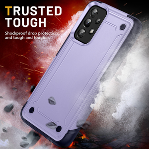 Cover posteriore ibrida 2 in 1 PC + TPU armor antiurto defender per <span class=keywords><strong>Samsung</strong></span> A32 A33 A52 A53 <span class=keywords><strong>A73</strong></span> 5G S23 ULTRA PLUS A14 A03S A71 - Product Image 4