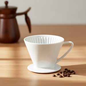 Filtro de café de cerámica Cilio tamaño 2 para preparar café por goteo - Product Image 3