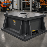 Base de Fondation pour Équipement d'Usine de Ciment Soudée OEM Haute Résistance, en Acier Revêtu Anti-Abrasion, Certifiée ISO 9001 SGS, Personnalisée pour Usage Industriel