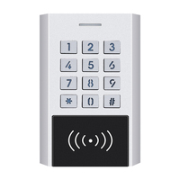 Clavier de contrôle d'accès intelligent Tuya Wifi avec boîtier métallique étanche IP67, lecteur de carte RFID, système de contrôle d'accès 12~80V DC/12~55V AC
