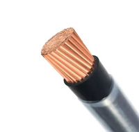 Câbles électriques THHN/THWN-2/THHW isolés en PVC, cuivre toronné 8AWG, 600V, 1 conducteur