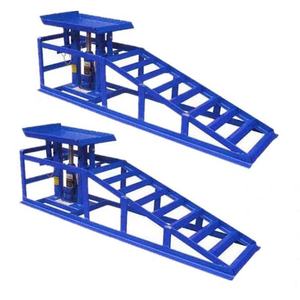 Rampa Idraulica <span class=keywords><strong>per</strong></span> <span class=keywords><strong>Auto</strong></span> Resistente, Sollevatore Portatile in Acciaio <span class=keywords><strong>per</strong></span> Cambio Olio e Manutenzione Veicoli - Product Image 1