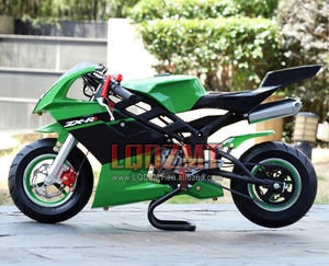 49CC <span class=keywords><strong>50CC</strong></span> Minibike 2 tiempos gasolina motocicleta carreras MOTO ciclo Motor bicicleta Motor Van para adultos niños niño niña - Product Image 6