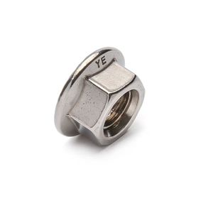 Trung Quốc bán buôn M6 M7 M8 M10 răng cưa lục giác Hexagon Nuts với mặt bích - Product Image 3