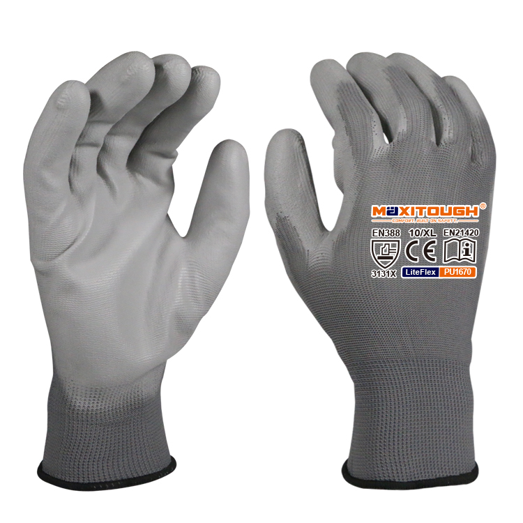 MaxiTough Industrial Werkhandschoenen Hand Protective Polyurethane
