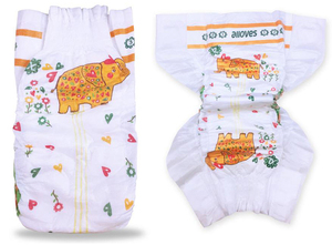 Pañales de Algodón Estampados al por Mayor para Bebés, con Absorción Suave y Transpirable y Prevención de Fugas 3D para Bebés de 0 a 36 Meses - Product Image 2