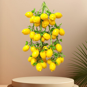 Guirnalda de Limones Artificiales, Enredadera Artificial Colgante, Follaje Realista, Decoración para Interiores y Exteriores, Hogar, Fiestas, Bodas, Paredes y Mesas - Product Image 6