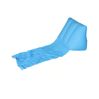 Coussin gonflable triangulaire multicolore personnalisable en PVC, imperméable, portable, pour voyage, plage, pique-nique, matelas