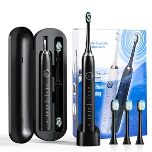 VCAN Sonic Electric Toothbrush 5 Teeth Oral Cleaning Dental Care Modes IPX7 with Soft Bristles Wireless Charging Holder