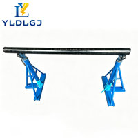 Support de déroulement de câble hydraulique professionnel YILI 10 tonnes, vérin de bobinage robuste pour l'installation de câbles télécom et électriques en usine