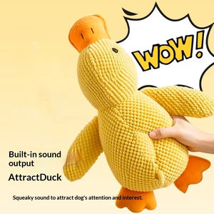 Juguete de Peluche de Pato Amarillo para Perros Pequeños y Medianos, Duradero, Anti-mordidas, Alivia el Estrés, Compañía Interesante, Gran Venta - Product Image 2