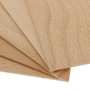 Pièces en <span class=keywords><strong>bois</strong></span> <span class=keywords><strong>massif</strong></span> de 4mm d'épaisseur, rectangulaires en <span class=keywords><strong>bois</strong></span> naturel inachevé découpé, 10 pièces - Product Image 3