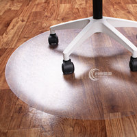 Tapis de chaise de bureau rond transparent - Protection de sol en plastique antidérapante pour sols durs - Tapis de bureau au prix d'usine