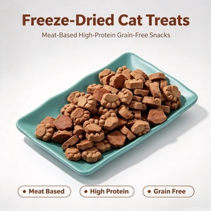 Friandises lyophilisées <span class=keywords><strong>au</strong></span> sang de <span class=keywords><strong>lapin</strong></span> <span class=keywords><strong>pour</strong></span> chiens et chats, collation riche en protéines et en fer, vente en gros OEM ODM - Product Image 3