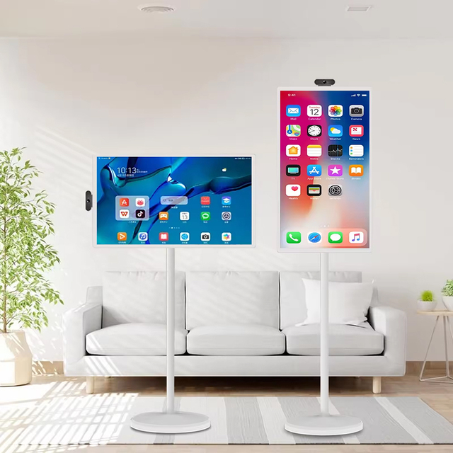 Portable Standby Me TV 22 24  27 32 Inch Rotatable Smart Touch Screen Mobile TV for Home Fitness Outdoor Camping