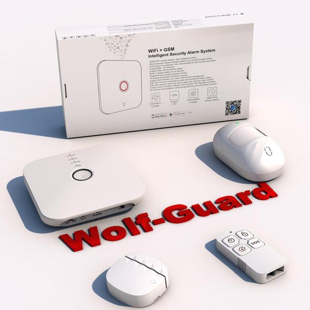 CE/FCC/RoHS Certified GSM/WiFi Home Security Alarm Gateway Hub System with 99 Sensors APP 3-Year Warranty