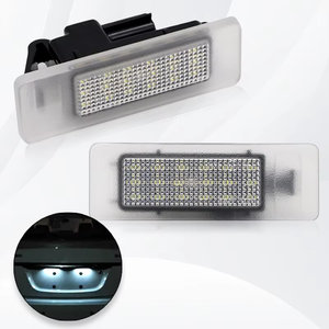 Lampe LED pour plaque d'immatriculation Megane 4 Scenic IV Twingo Kangoo Koleos MK2 Clio IV V Logan Sandero <span class=keywords><strong>Dacia</strong></span> <span class=keywords><strong>Duster</strong></span> - Product Image 3