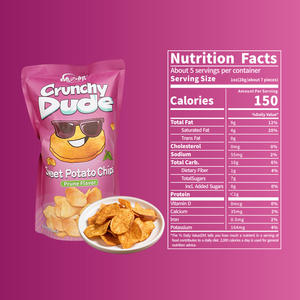 Chips de Batata Dulces y Ácidos con Sabor a Ciruela, Ideales para Reuniones Familiares y Descansos en la Oficina - Product Image 2