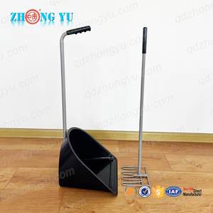 <span class=keywords><strong>Ramasse</strong></span>-crottes de cheval, pelle et fourche pour fumier d'écurie, produits équestres - Product Image 3