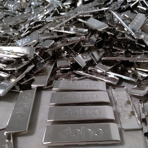 Maßge schneiderte flache Metalls tempel Edelstahl Blank Messing Logo Print Tag Namensschilder oder Typenschild - Product Image 4