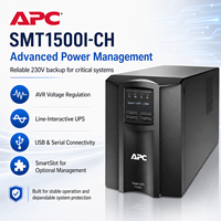 APC Schneider SUA1500ICH online suplai daya Interaktif UPS tanpa sakelar 980W/1500VA NAS server SMT1500I-CH 1000W/1500VA