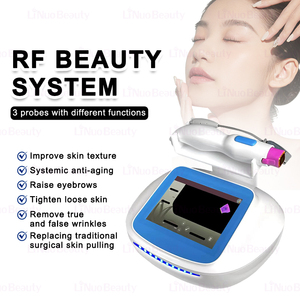 Appareil portable de <span class=keywords><strong>radiofréquence</strong></span> pour le raffermissement de la peau, lifting thermique des paupières, élimination des rides, rajeunissement cutané, machine de brûlage des graisses - Product Image 1